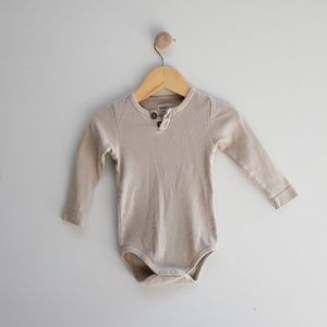 KidWild Vintage Bodysuit Oatmeal 6-12 months